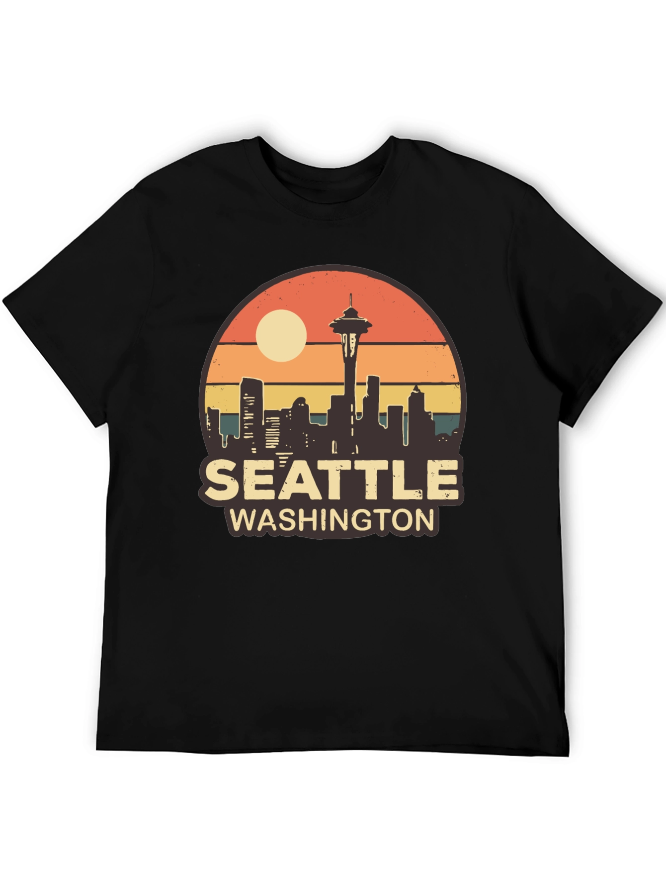 Seattle Washington Skyline T-Shirt