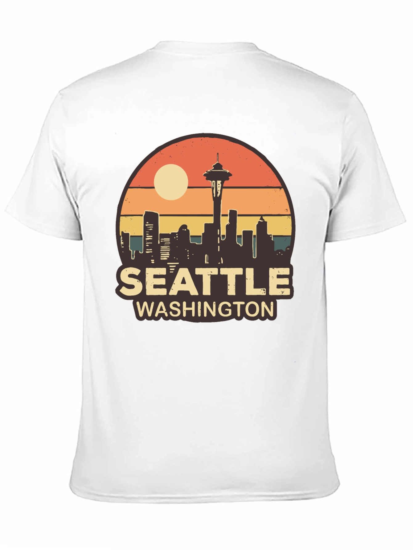 Seattle Washington Skyline T-Shirt