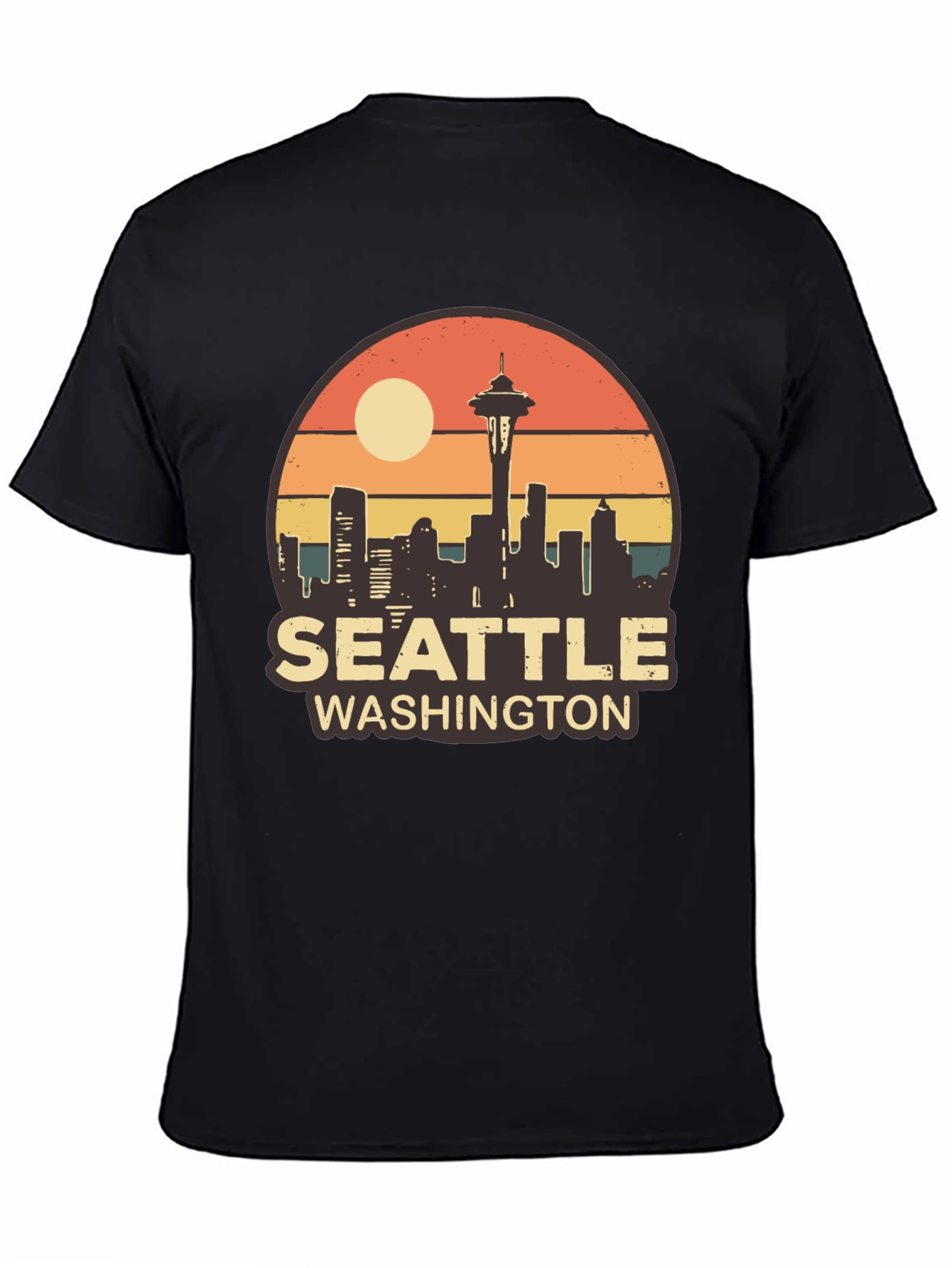 Seattle Washington Skyline T-Shirt