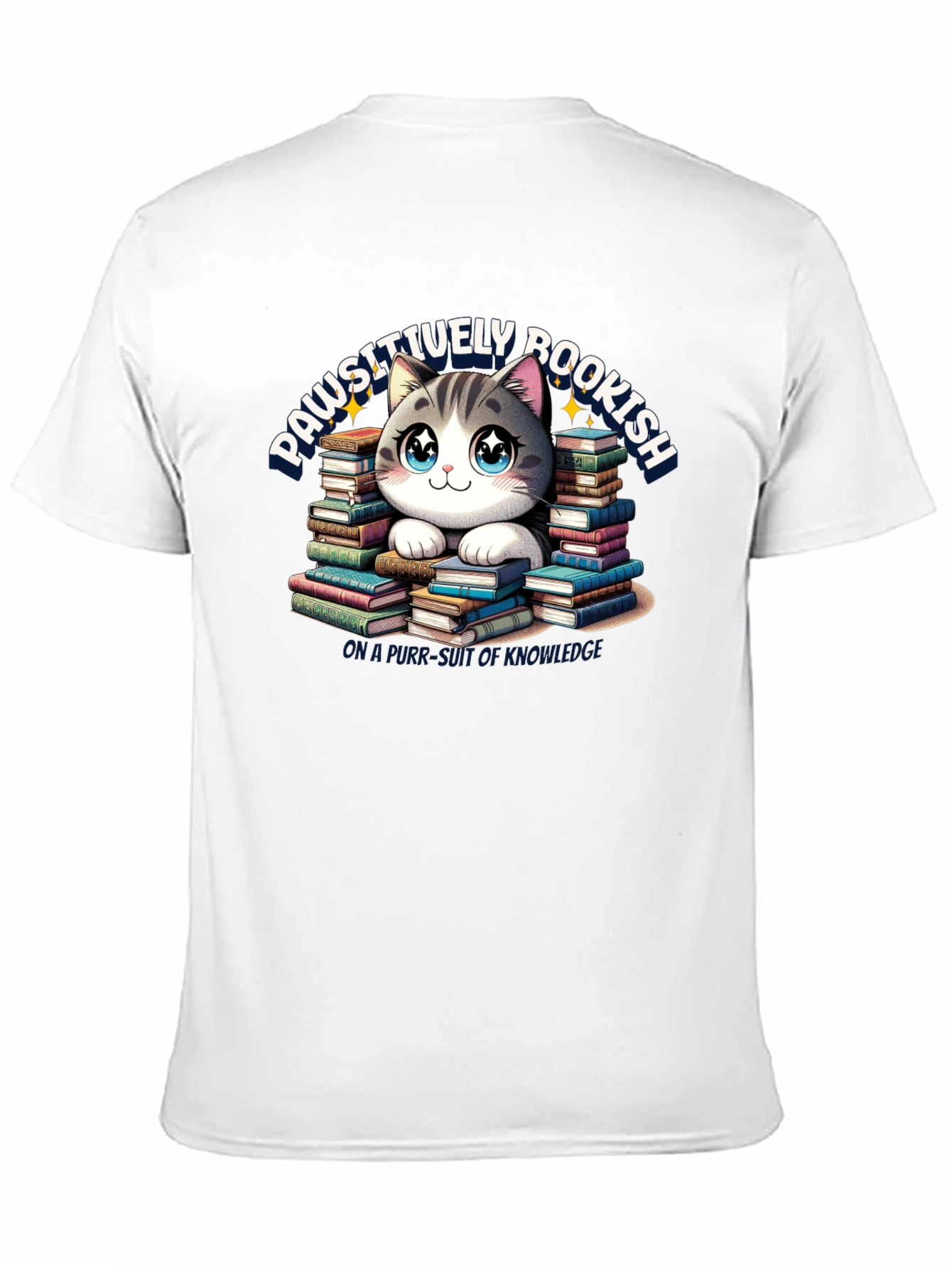 Pawsitively Bookish T-Shirt