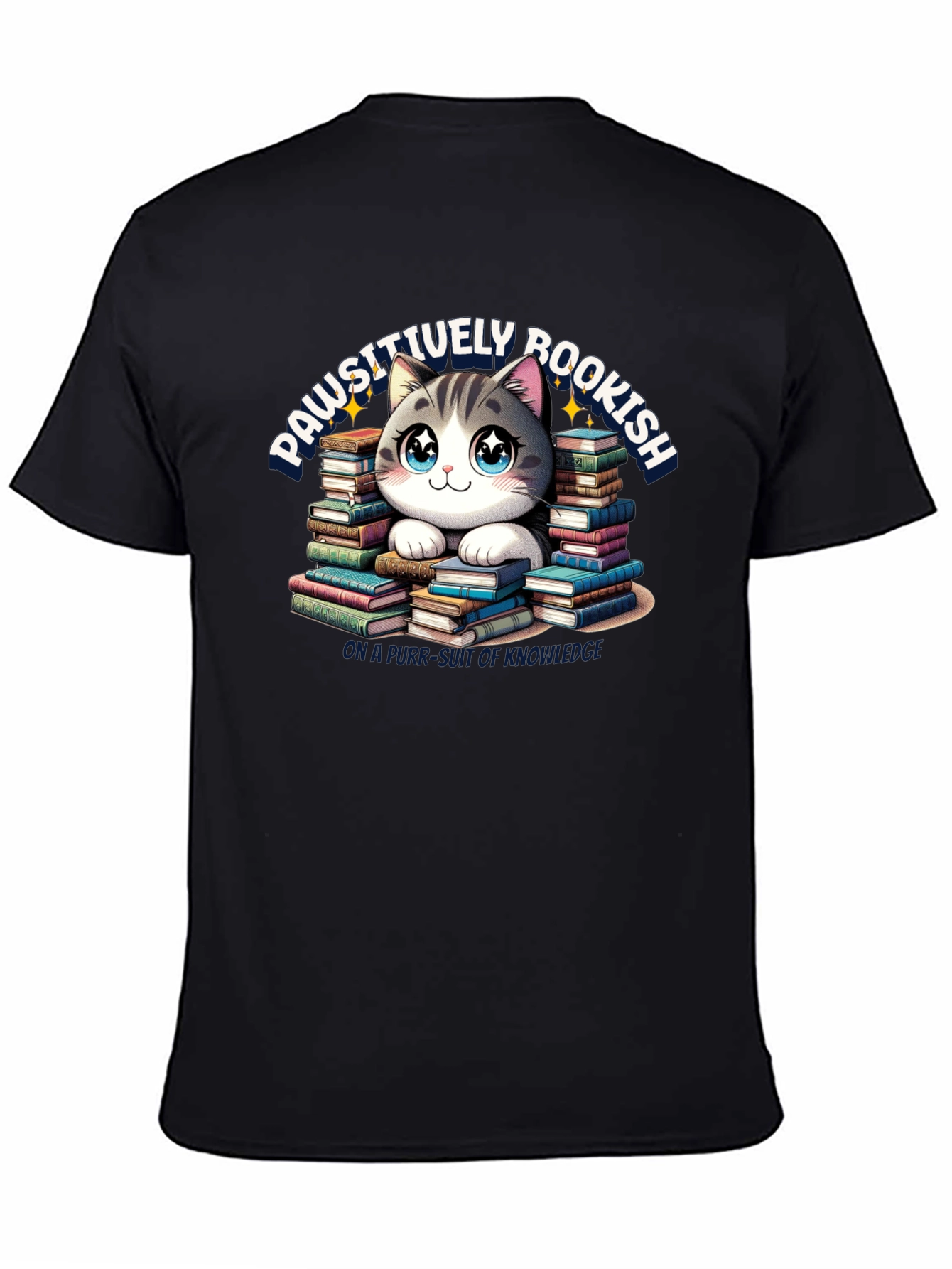 Pawsitively Bookish T-Shirt