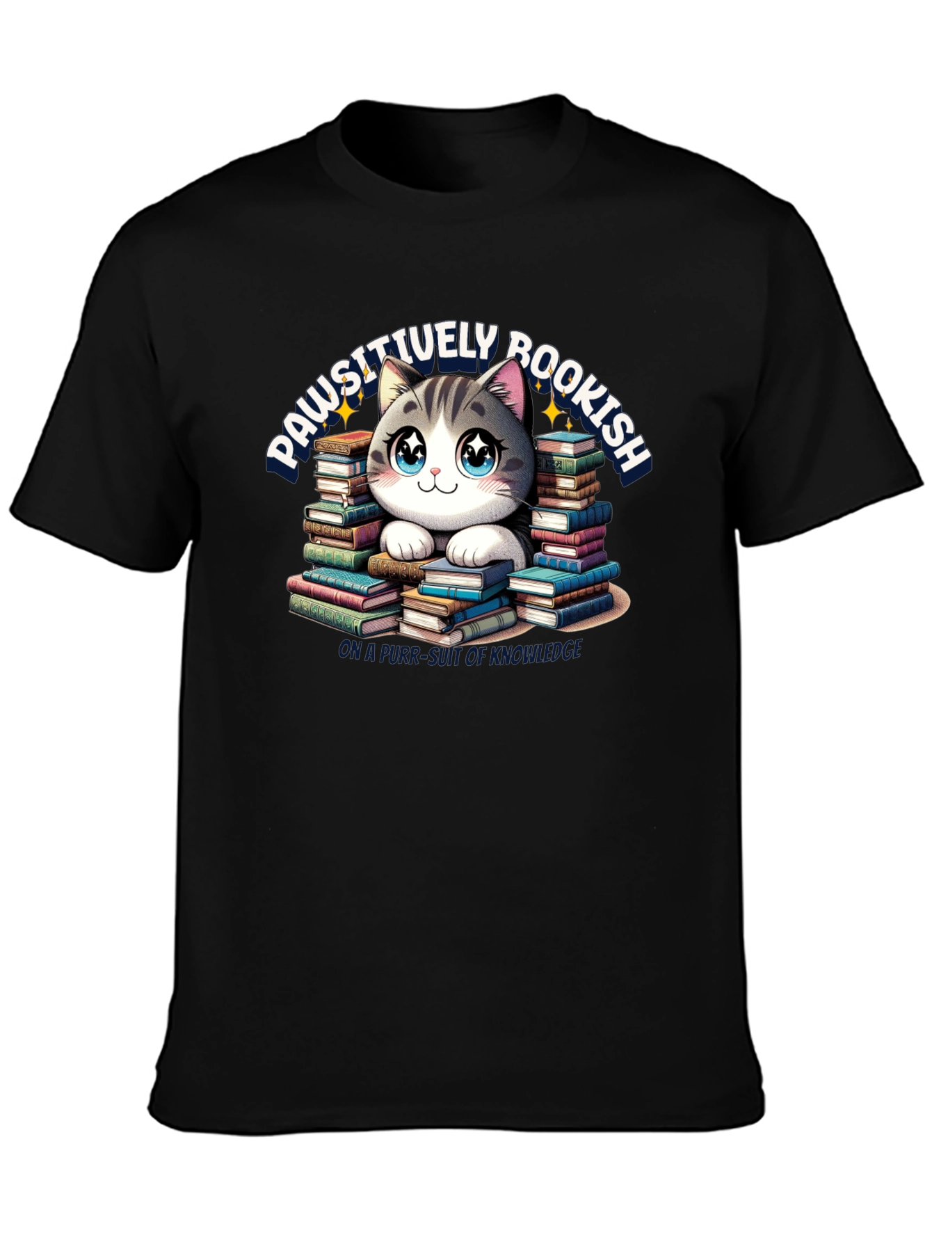 Pawsitively Bookish T-Shirt