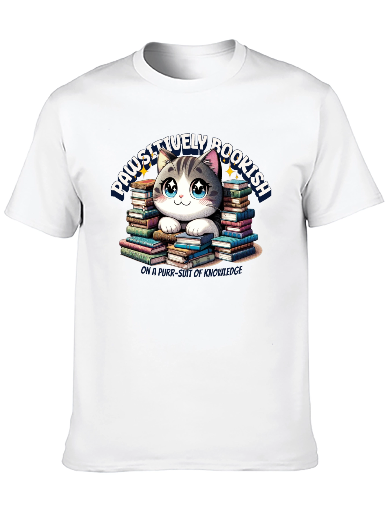 Pawsitively Bookish T-Shirt