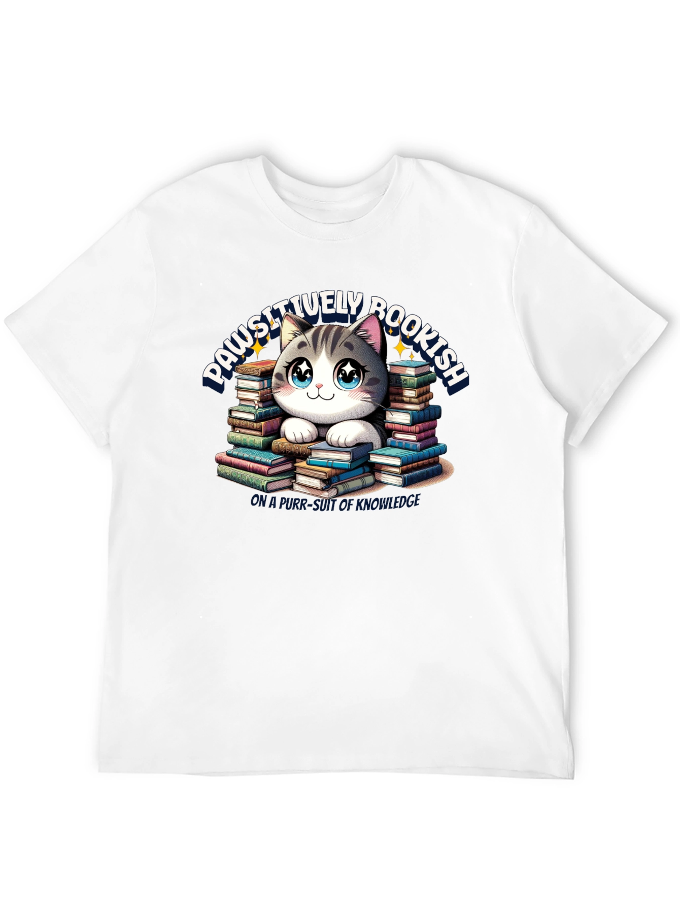 Pawsitively Bookish T-Shirt