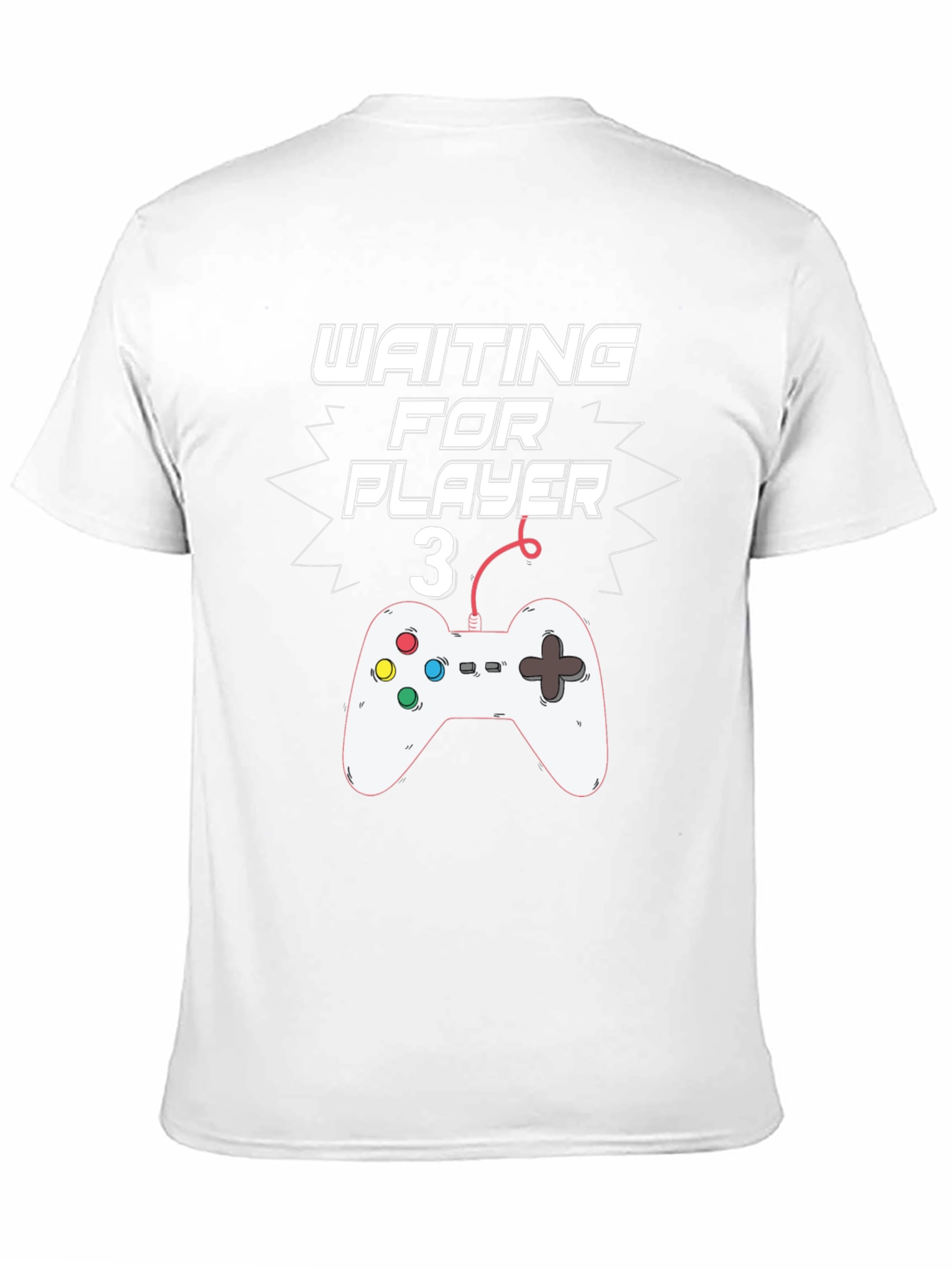 Waiting For Player 3 Gamer T-Shirt