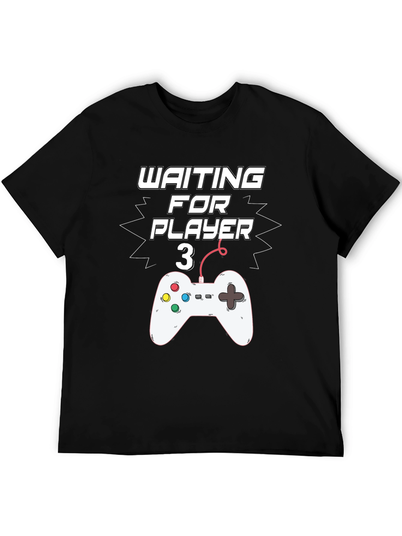 Waiting For Player 3 Gamer T-Shirt
