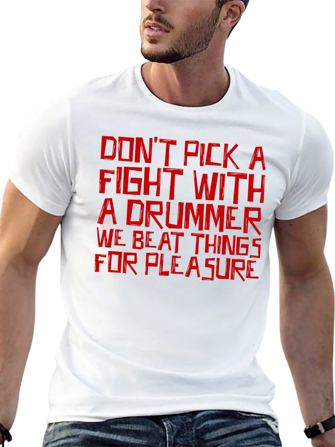Drummer T-Shirt: Dont Pick a Fight