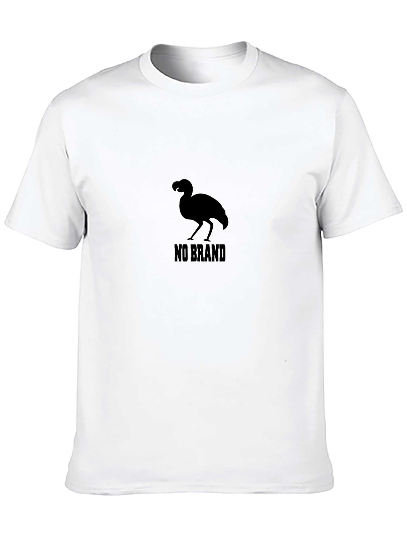 Black No Brand Graphic T-Shirt