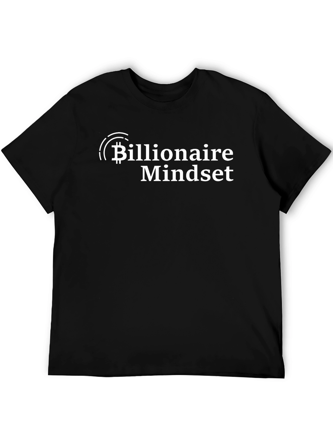 Billionaire Mindset Black T-Shirt
