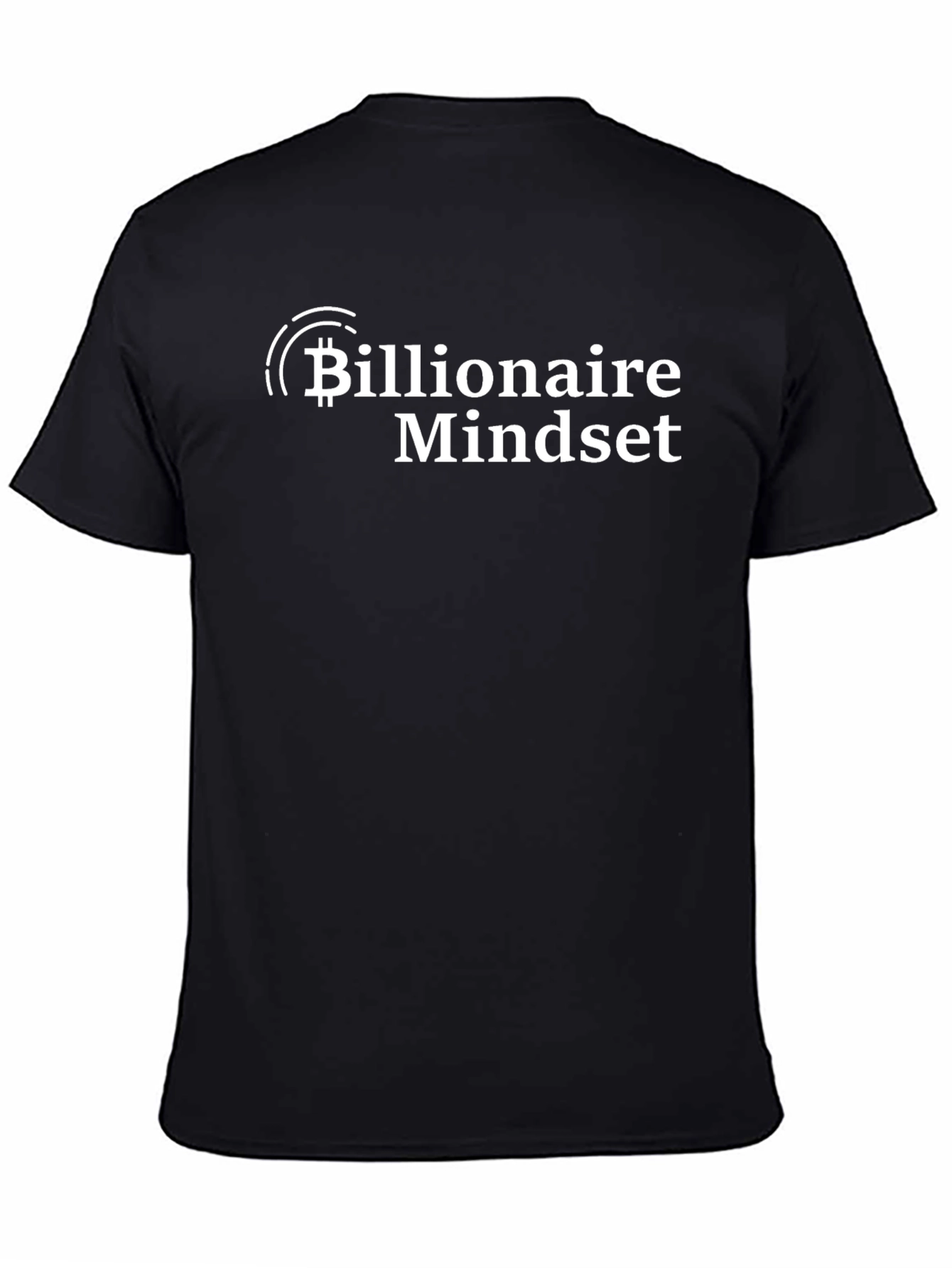 Billionaire Mindset Black T-Shirt