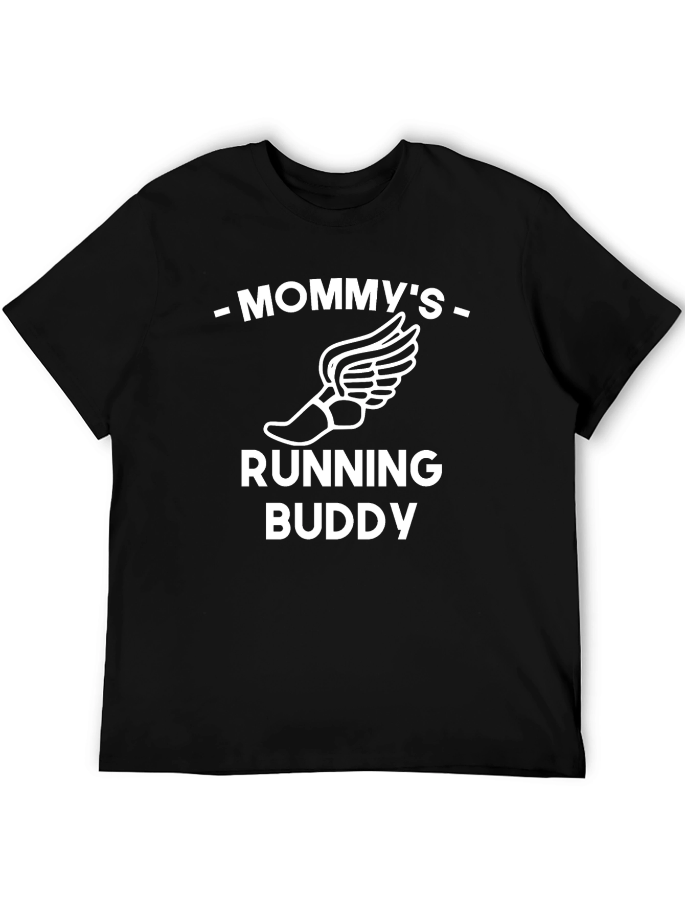 Mommys Running Buddy Tee - Track and Field Shirt