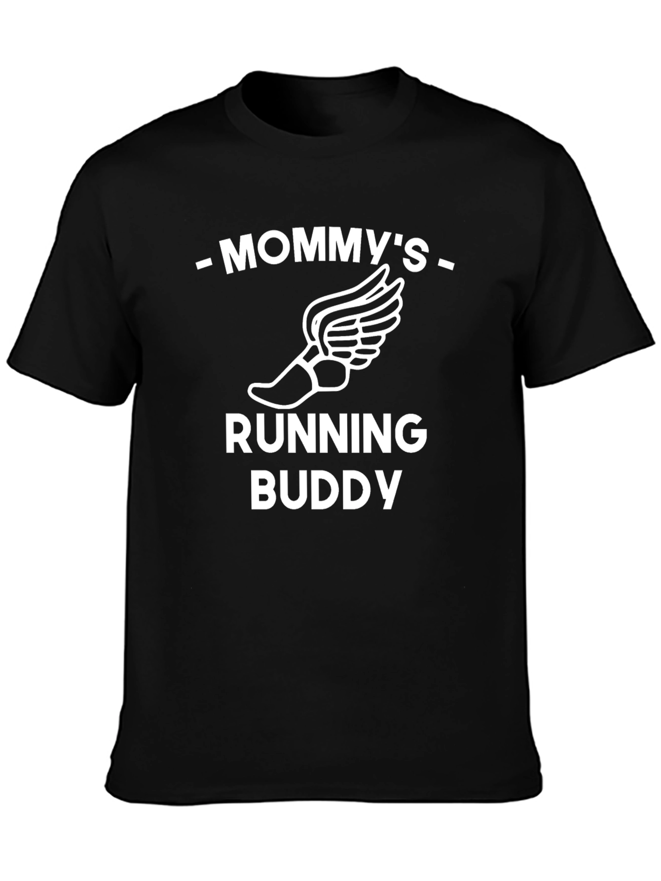Mommys Running Buddy Tee - Track and Field Shirt