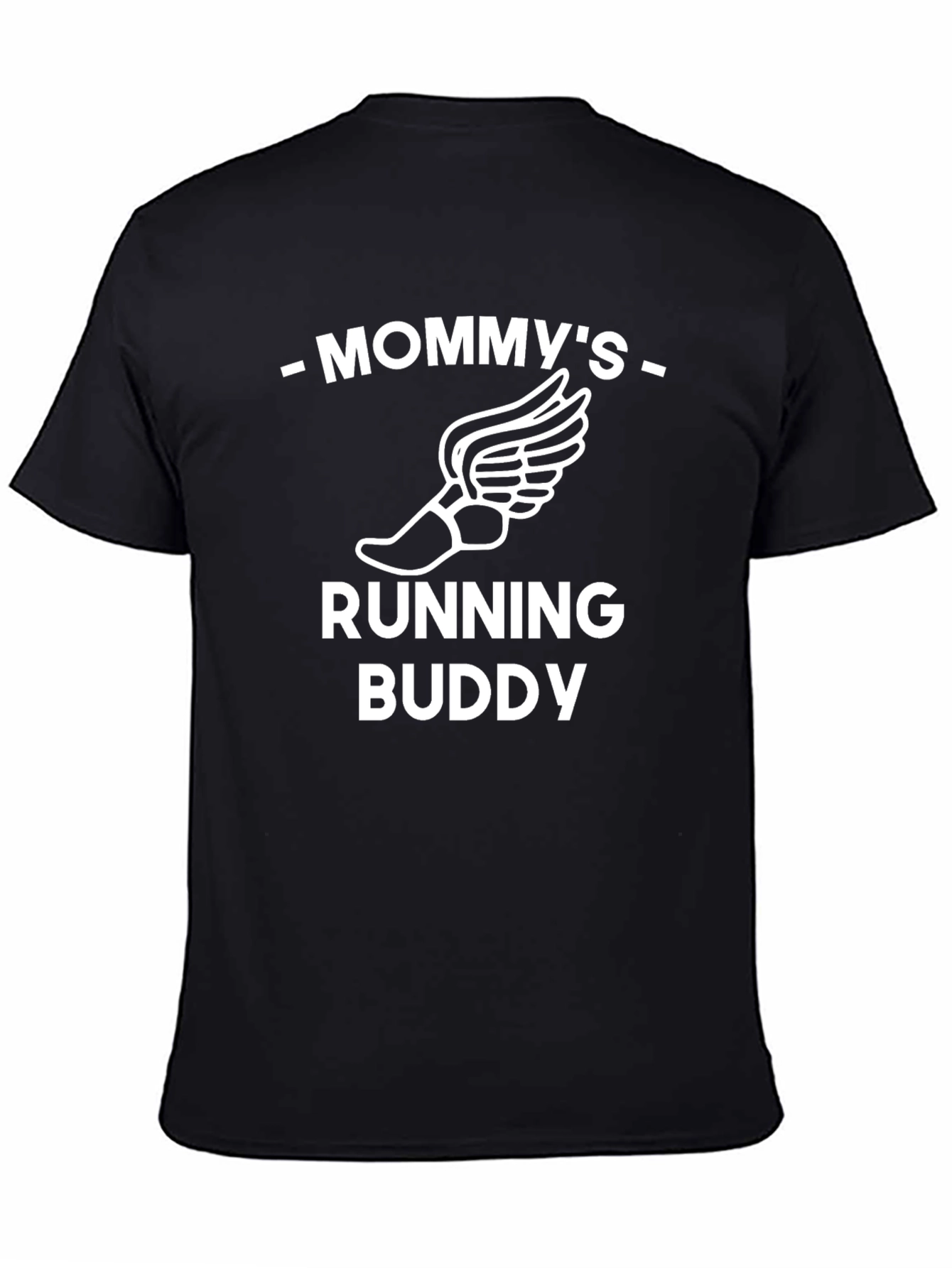Mommys Running Buddy Tee - Track and Field Shirt