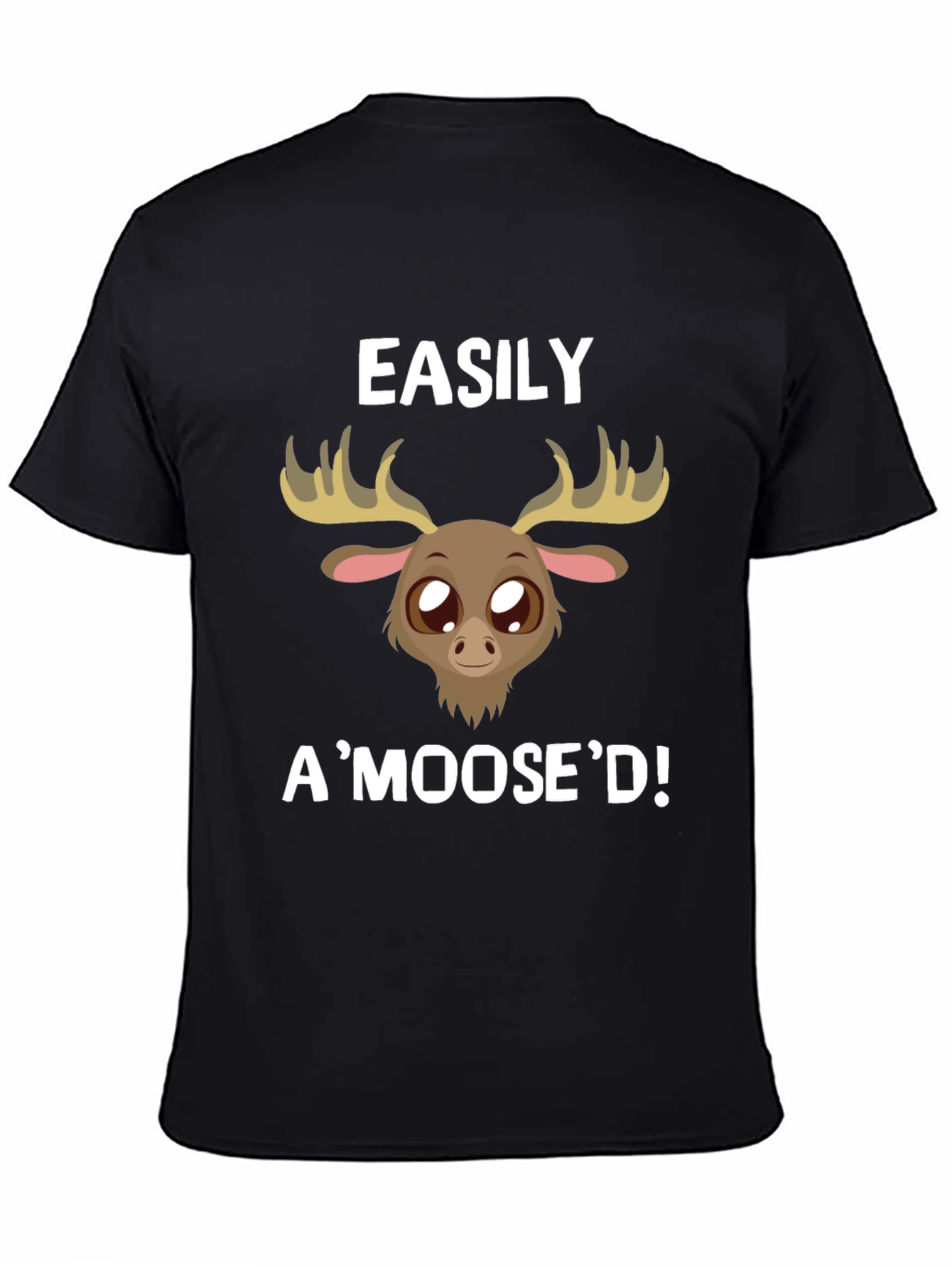 Easily AMoosed! Novelty Graphic Tee