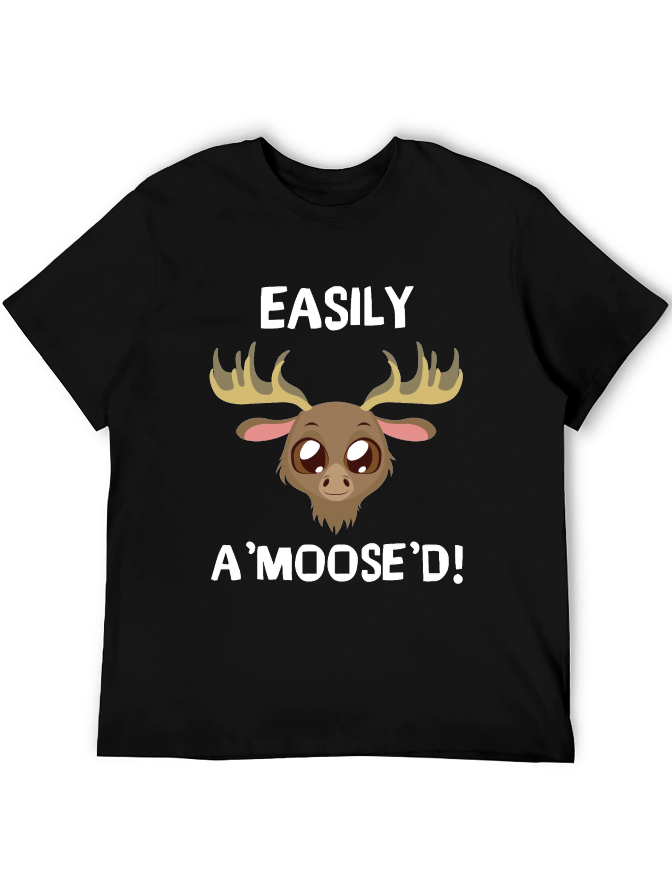 Easily AMoosed! Novelty Graphic Tee