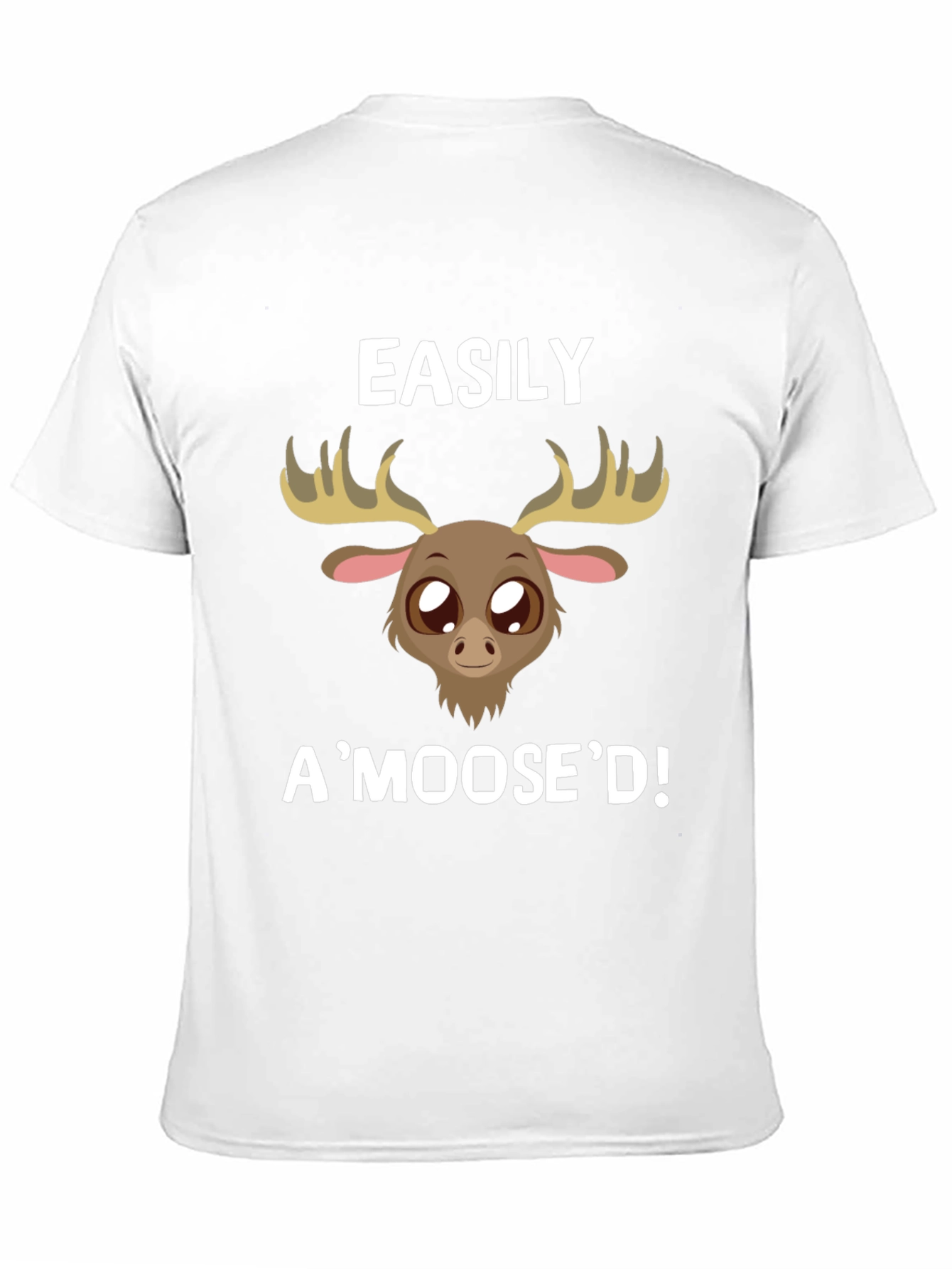Easily AMoosed! Novelty Graphic Tee