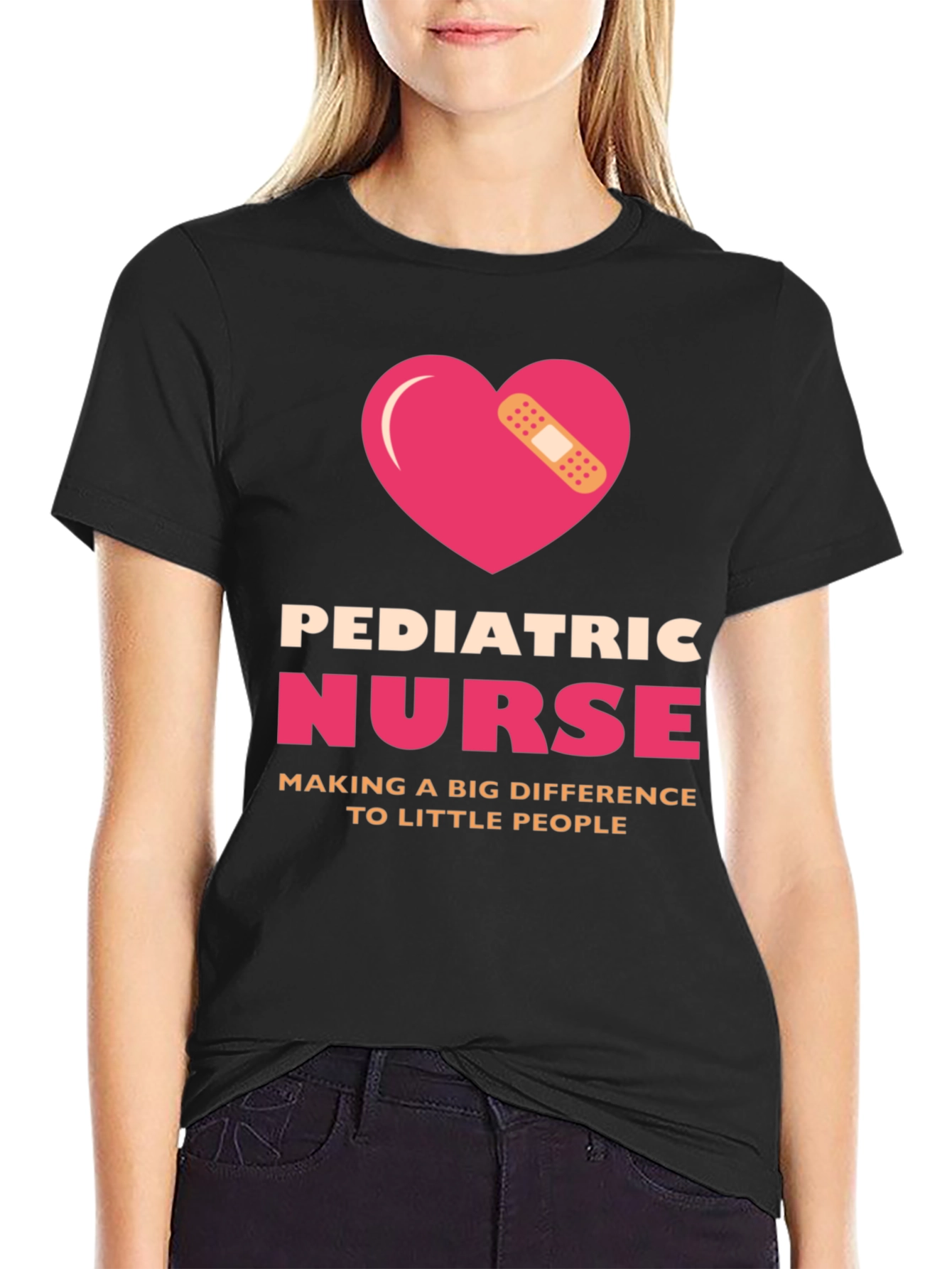 Pediatric Nurse T-Shirt - Making a Big Difference