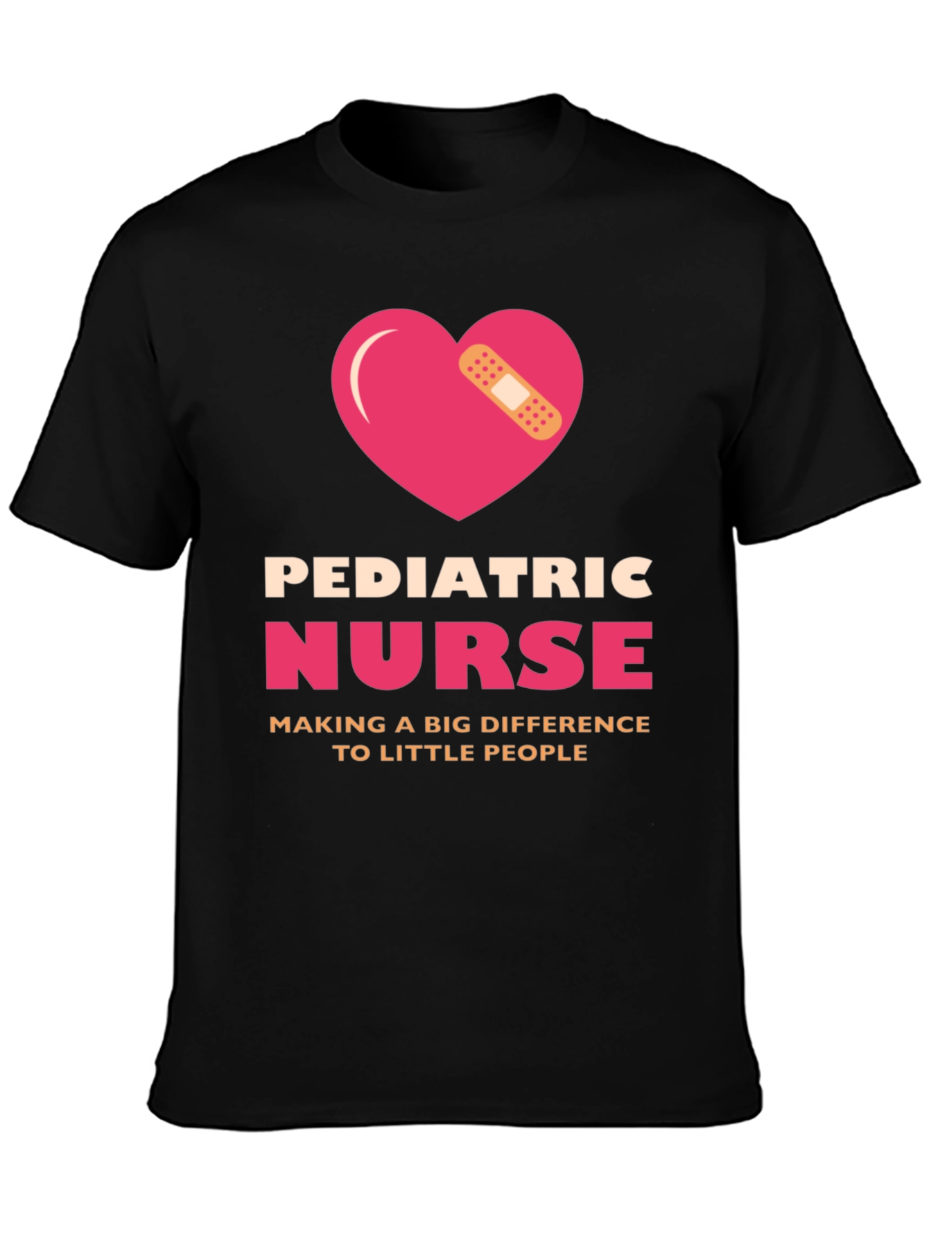 Pediatric Nurse T-Shirt - Making a Big Difference