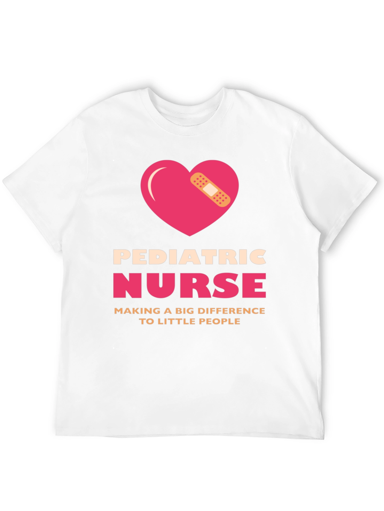 Pediatric Nurse T-Shirt - Making a Big Difference