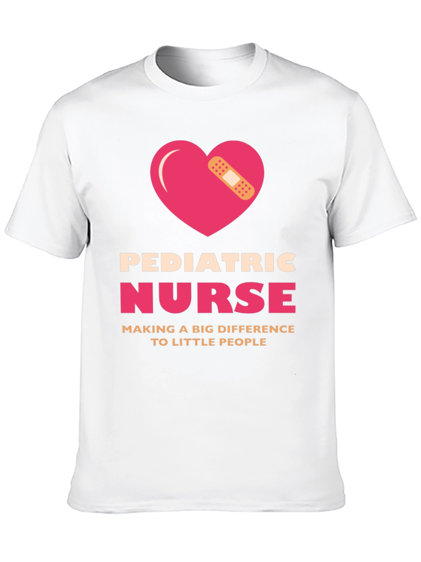 Pediatric Nurse T-Shirt - Making a Big Difference