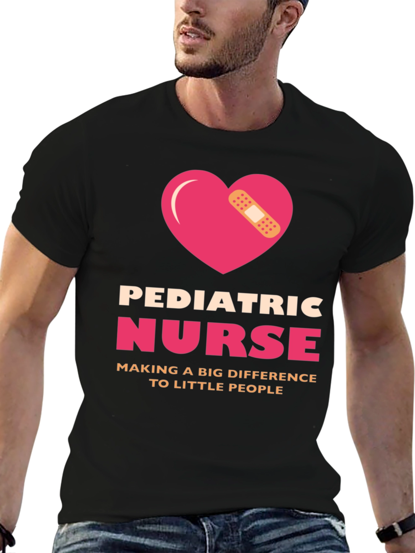 Pediatric Nurse T-Shirt - Making a Big Difference