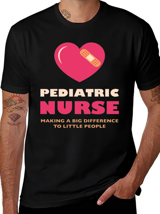 Pediatric Nurse T-Shirt - Making a Big Difference