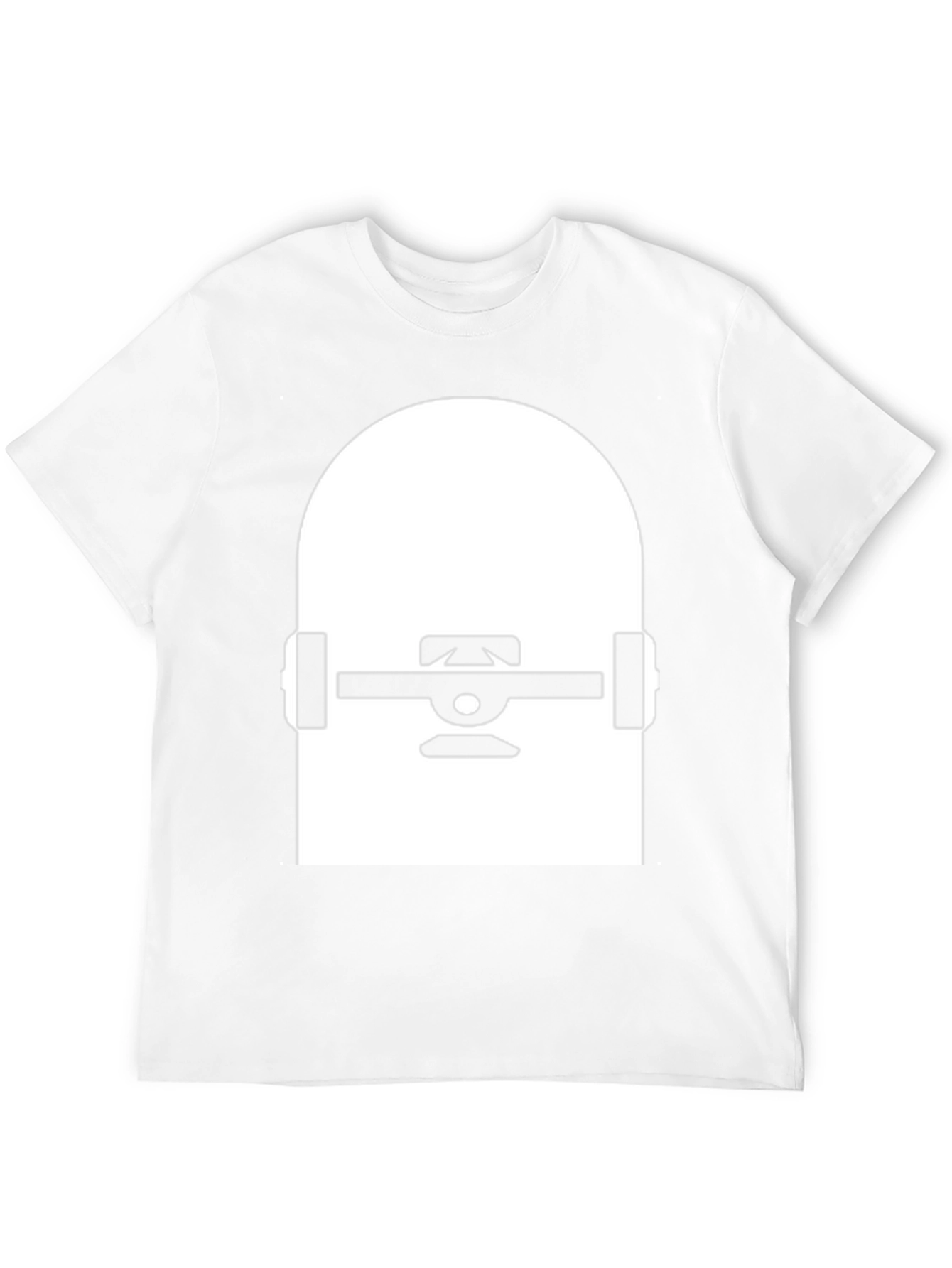 Skateboard Graphic Tee - Black Cotton Blend