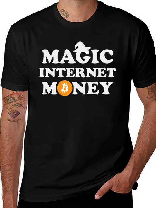 Magic Internet Money T-Shirt - Bitcoin Crypto Tee
