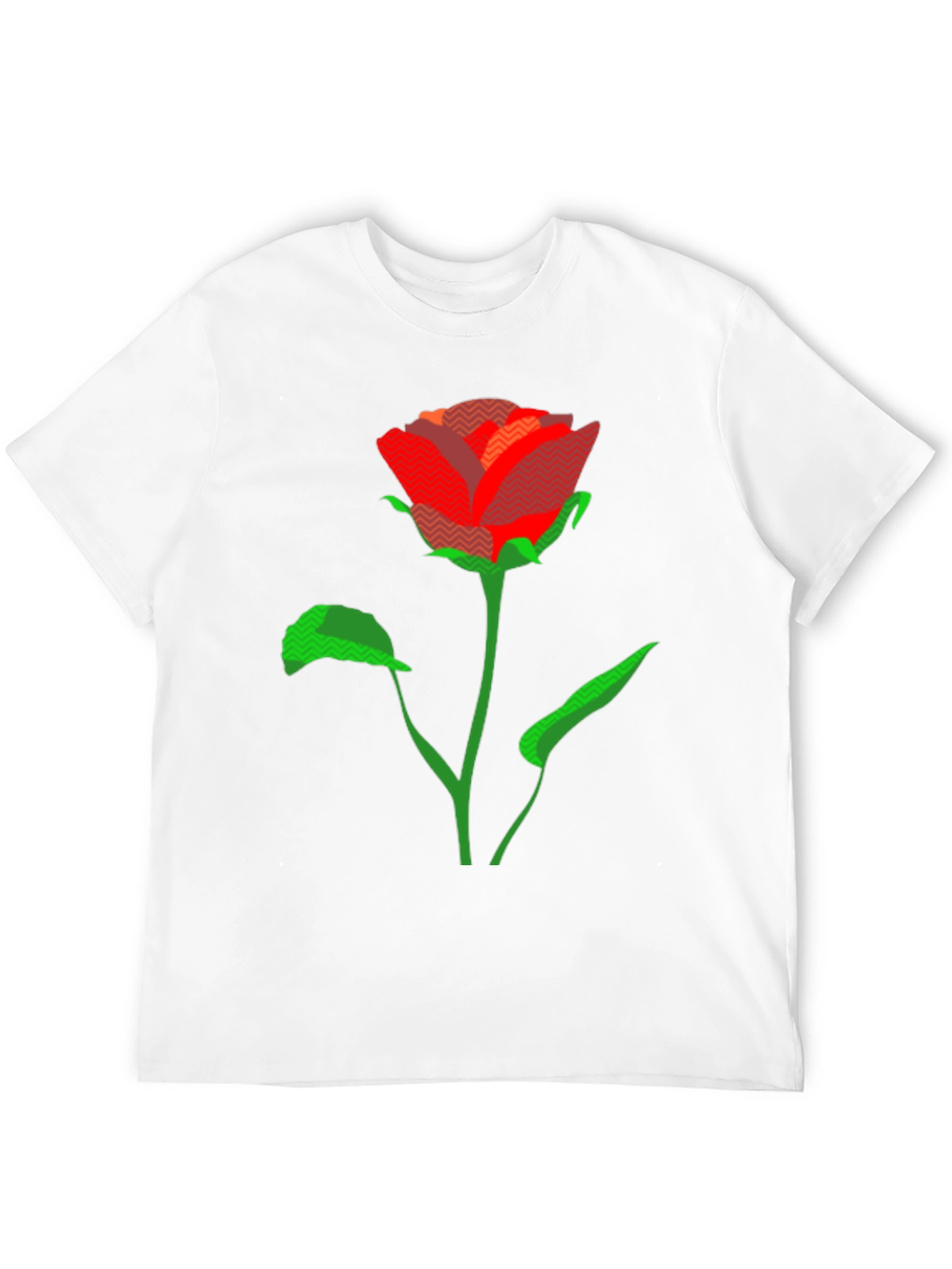 Rose Graphic Tee - Mens Short Sleeve