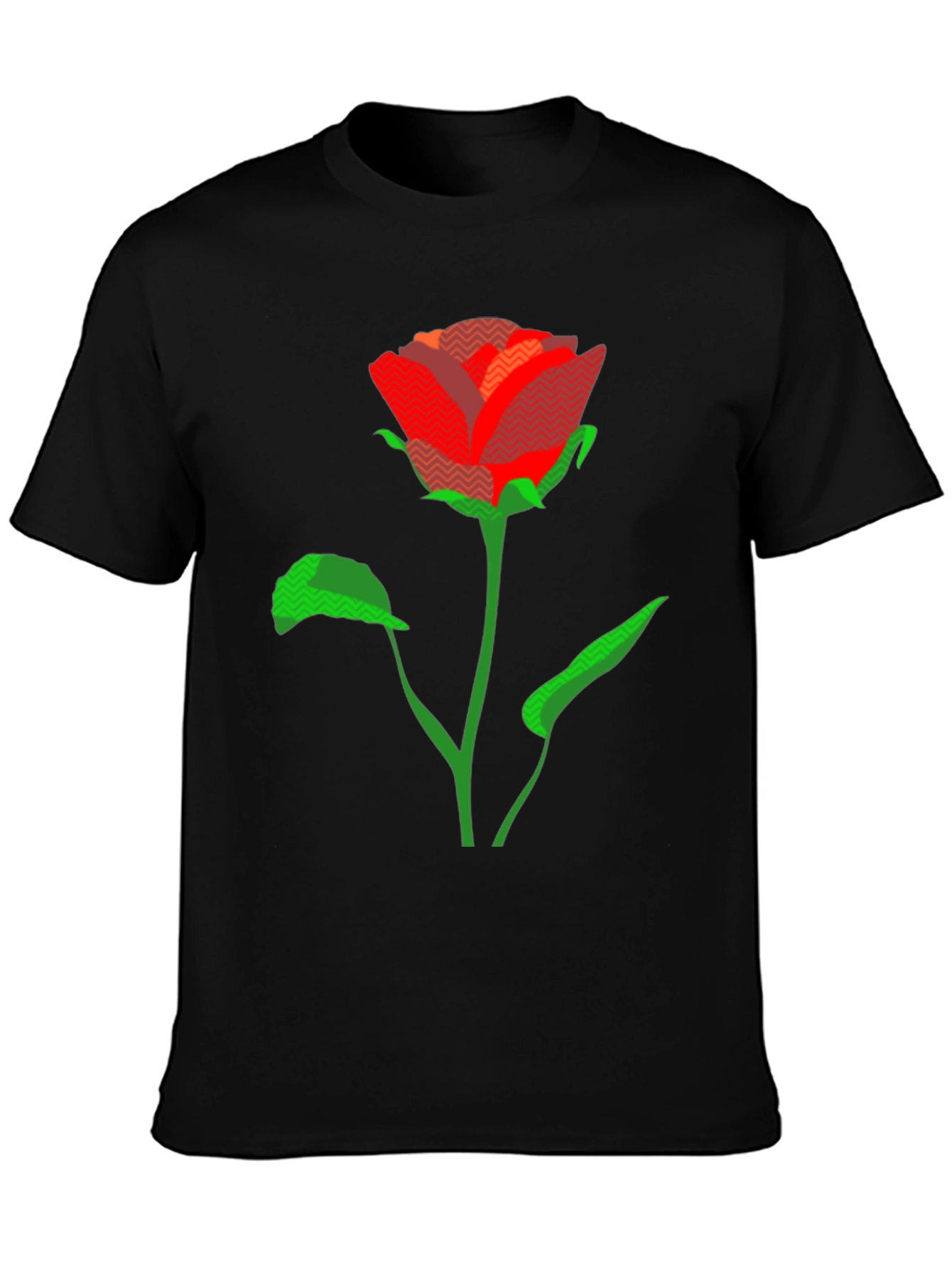 Rose Graphic Tee - Mens Short Sleeve