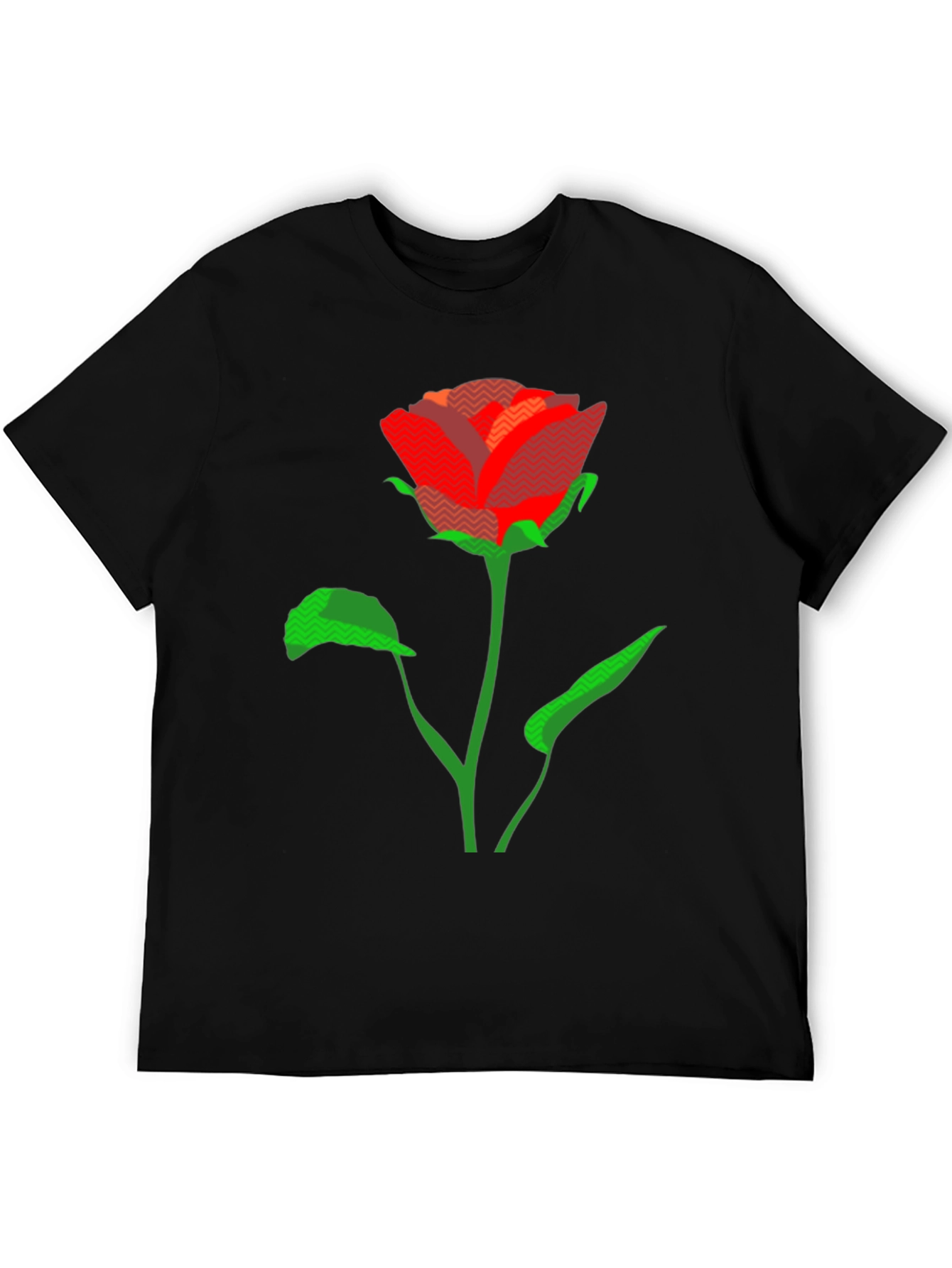 Rose Graphic Tee - Mens Short Sleeve