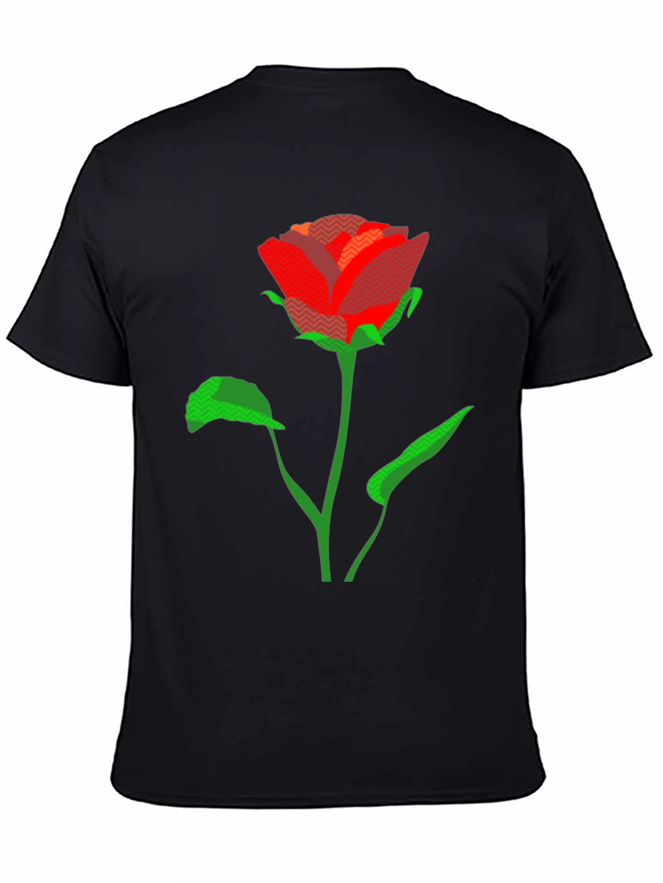 Rose Graphic Tee - Mens Short Sleeve