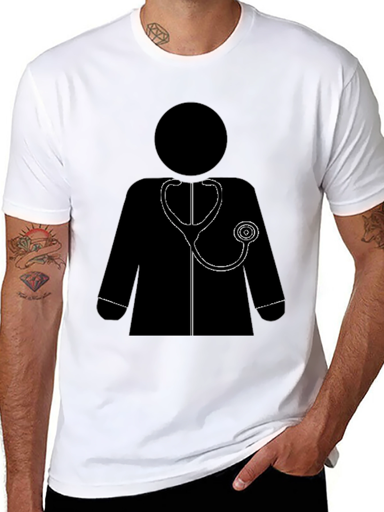 Doctor Graphic T-Shirt - Medical Professional Tee