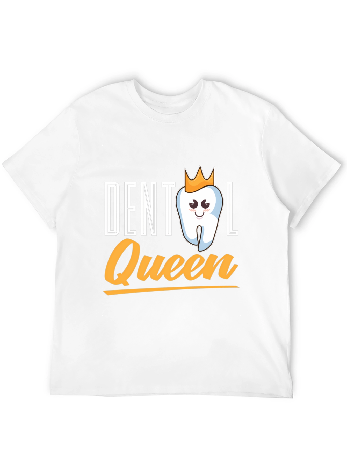 Dental Queen Black T-Shirt Funny Dentist Gift