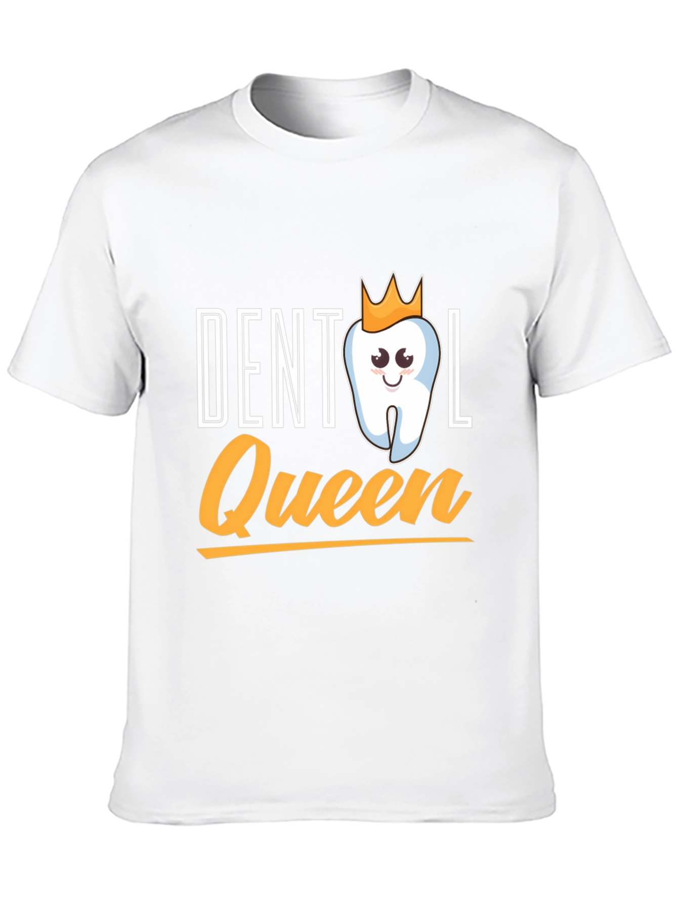 Dental Queen Black T-Shirt Funny Dentist Gift