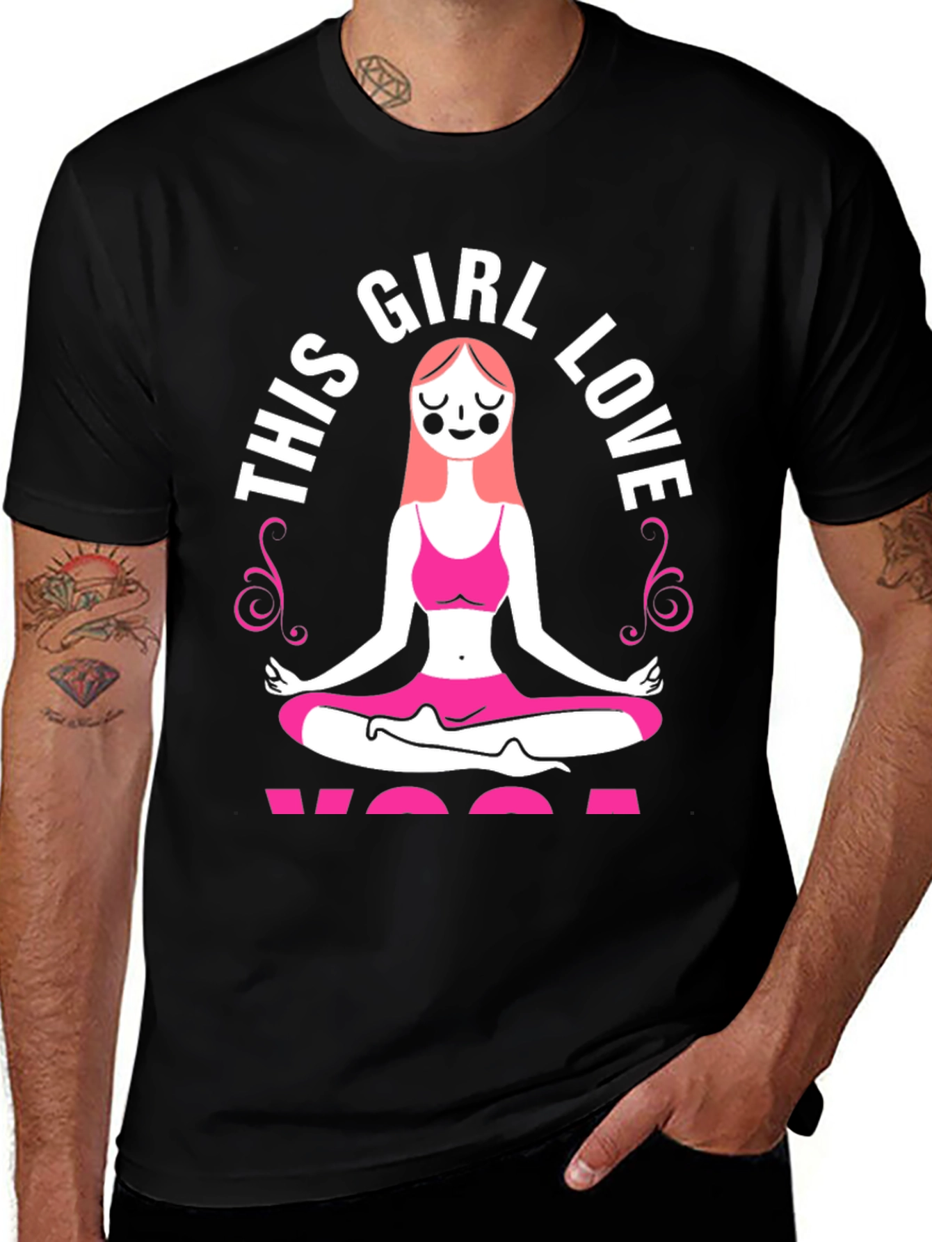 Yoga Girl Love T-Shirt - Zen Style