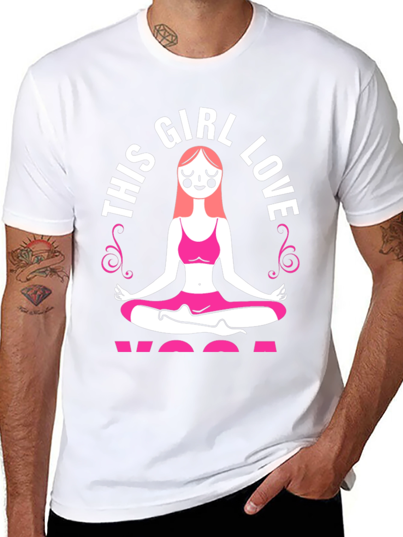 Yoga Girl Love T-Shirt - Zen Style