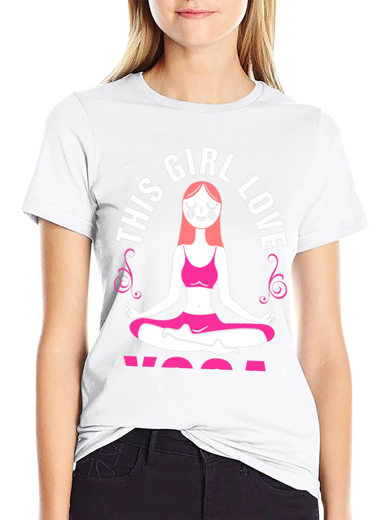 Yoga Girl Love T-Shirt - Zen Style