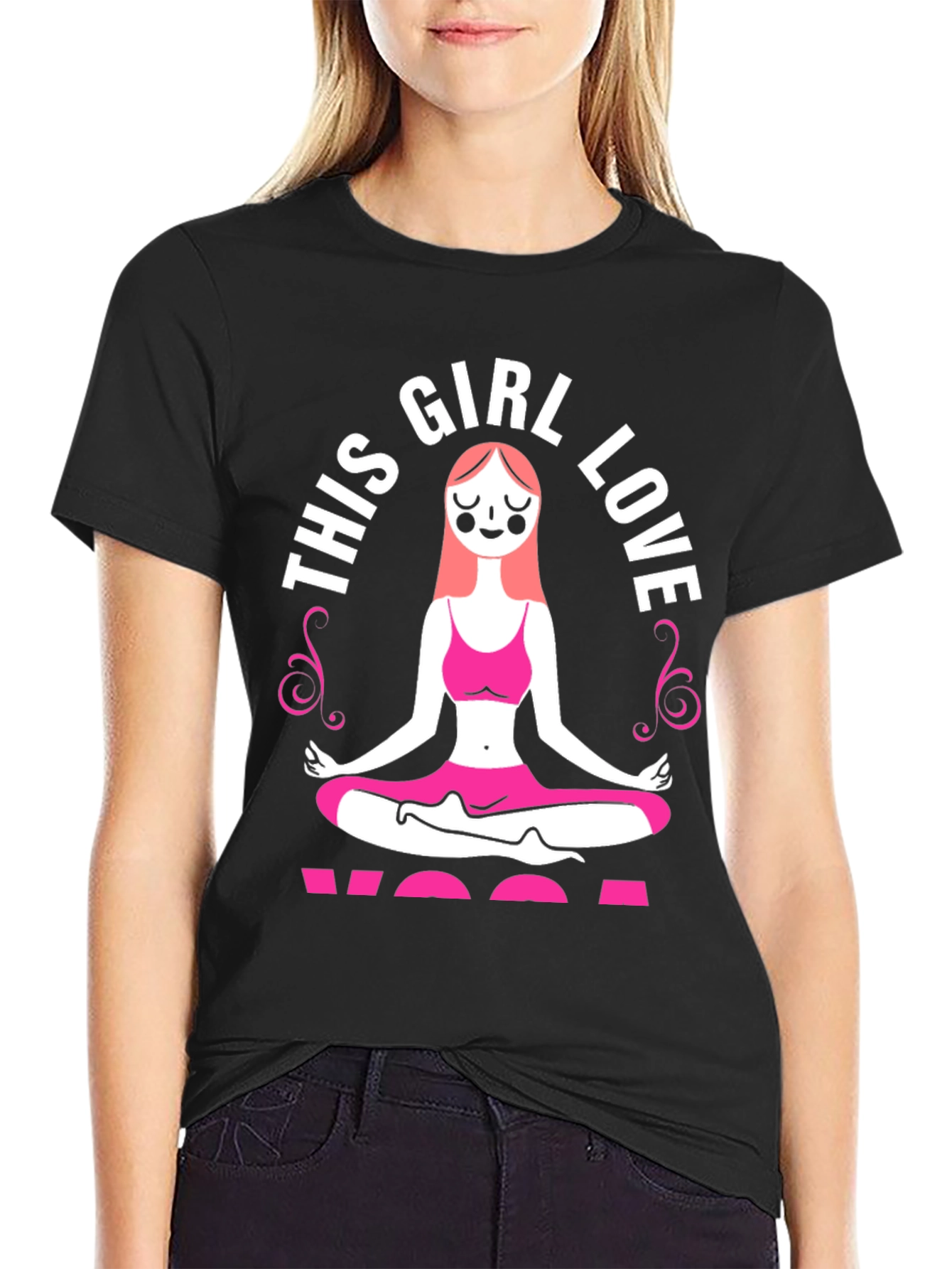Yoga Girl Love T-Shirt - Zen Style