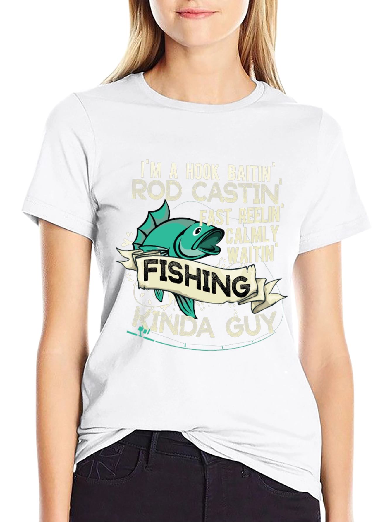Fishing Kinda Guy Graphic T-Shirt