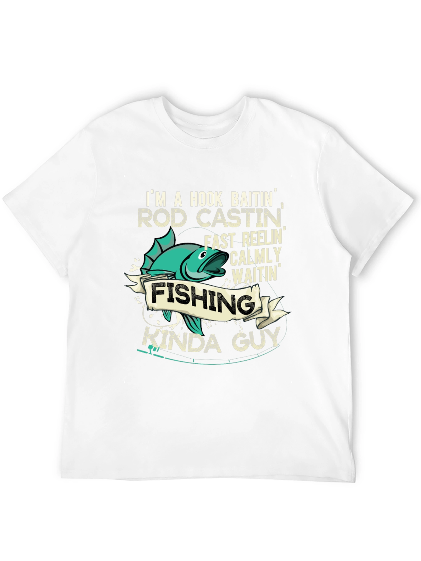 Fishing Kinda Guy Graphic T-Shirt