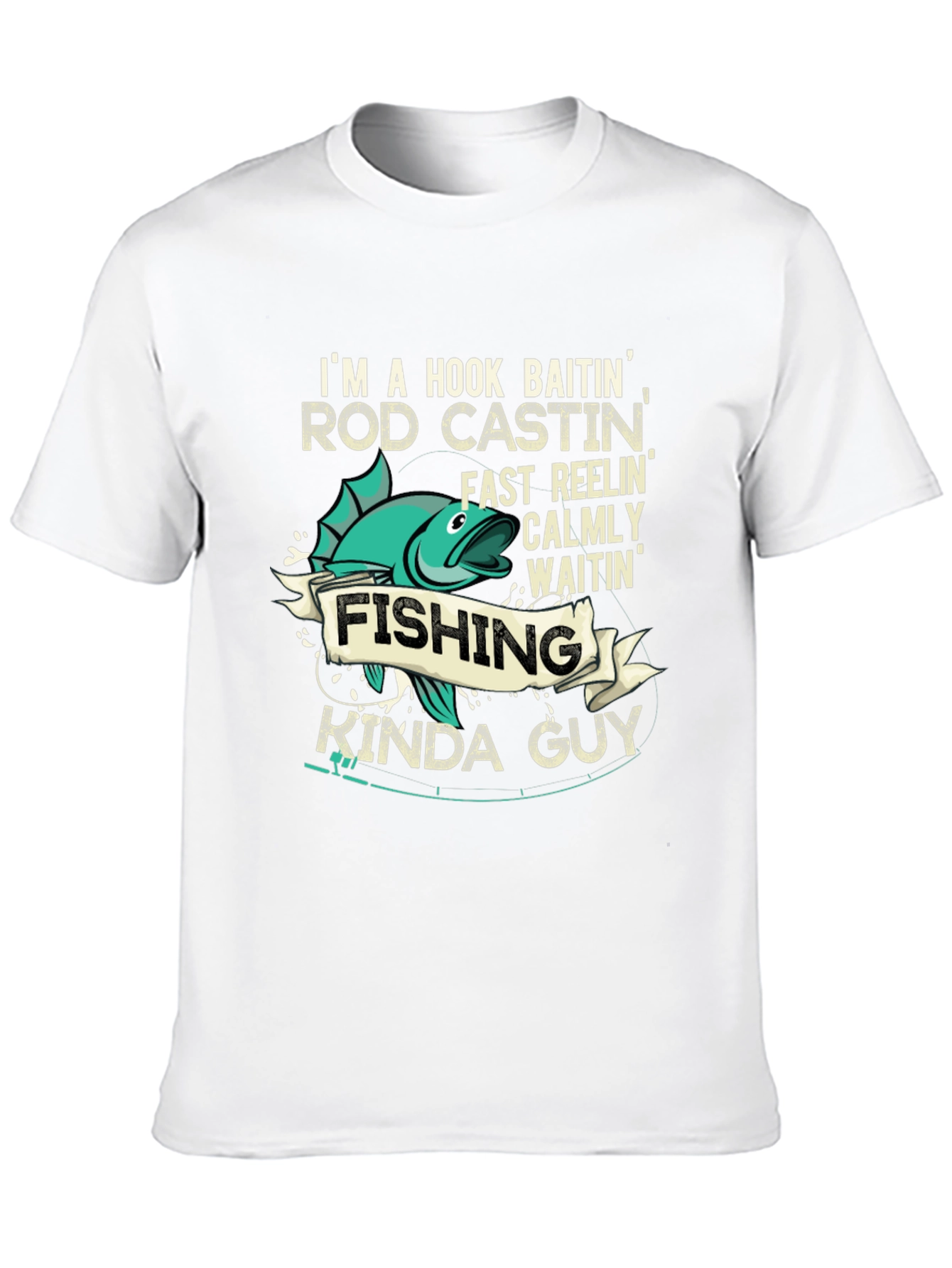 Fishing Kinda Guy Graphic T-Shirt