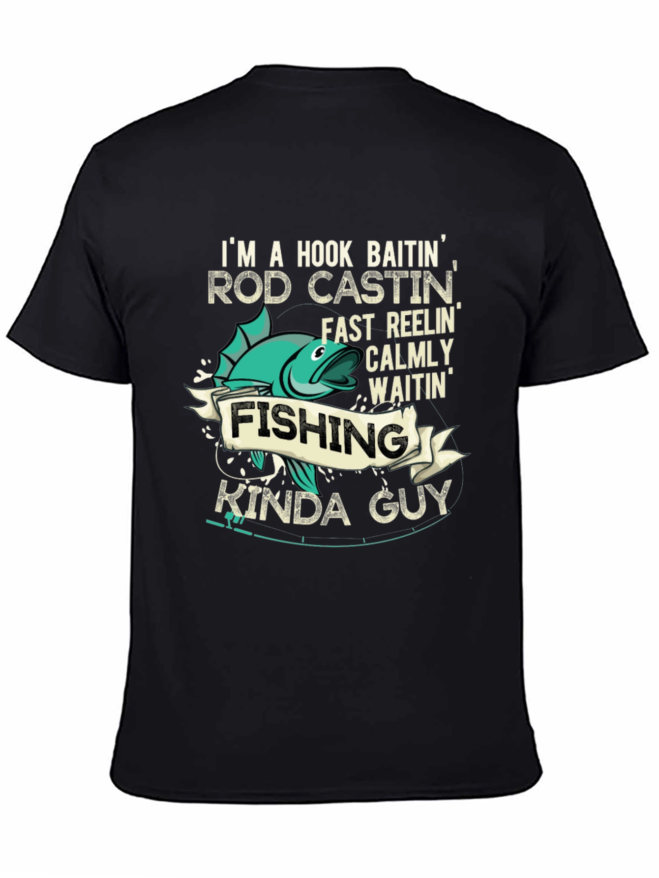 Fishing Kinda Guy Graphic T-Shirt