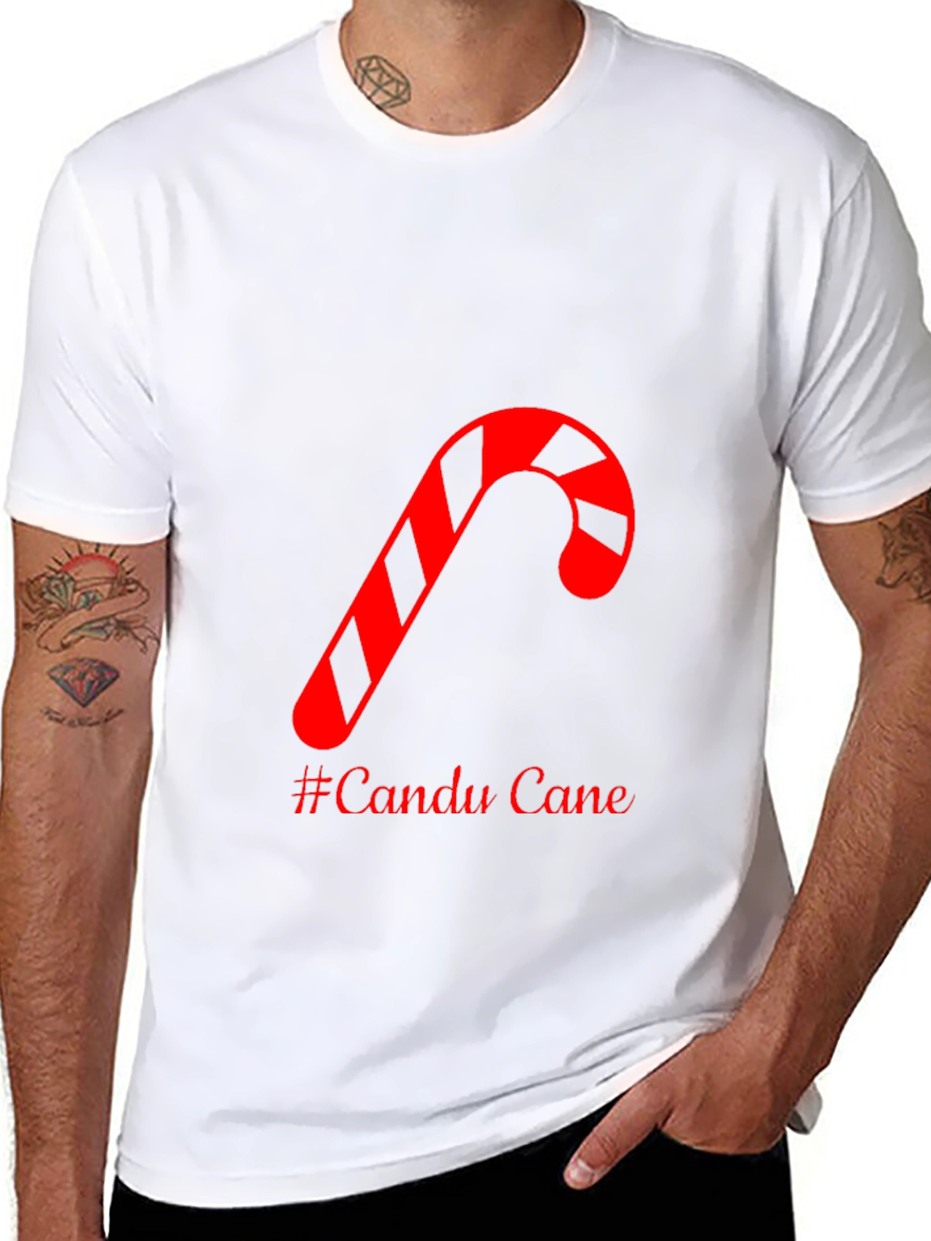 Candy Cane Christmas T-Shirt