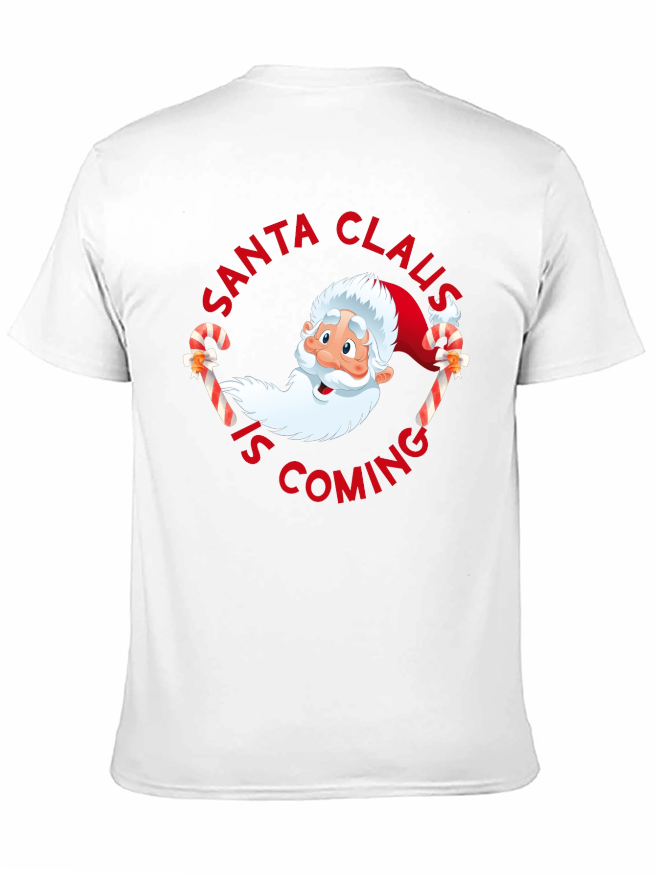 Santa Claus is Coming T-Shirt - Holiday Festive Tee