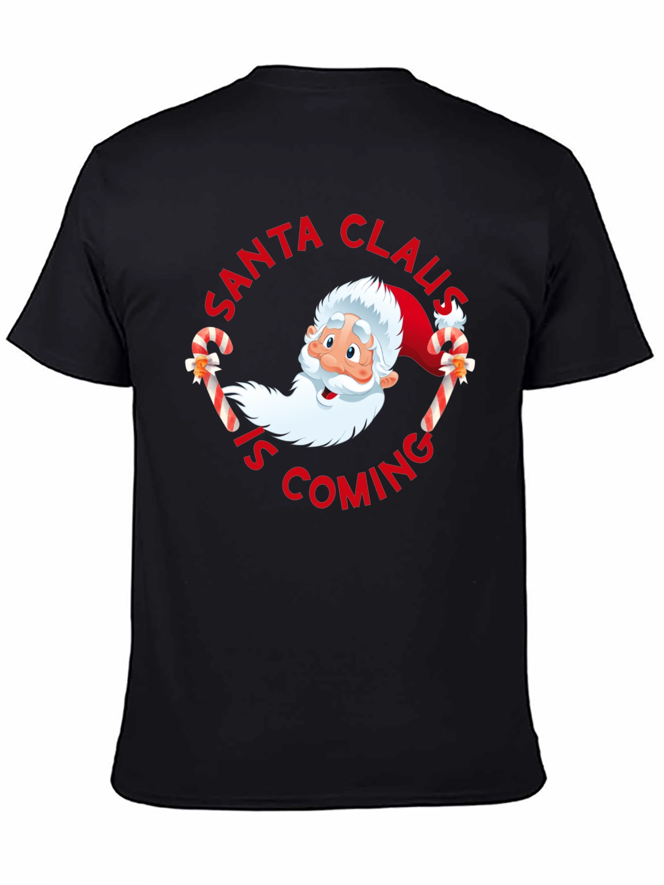 Santa Claus is Coming T-Shirt - Holiday Festive Tee
