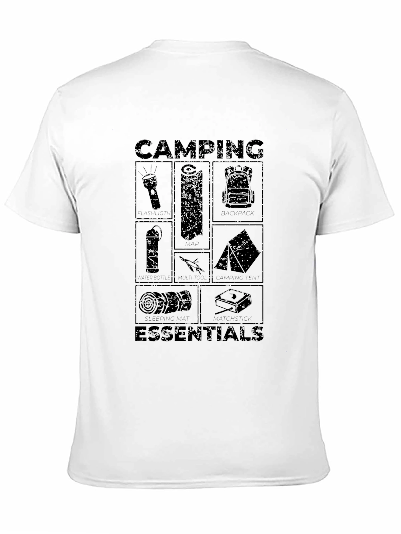 Camping Essentials Graphic T-Shirt