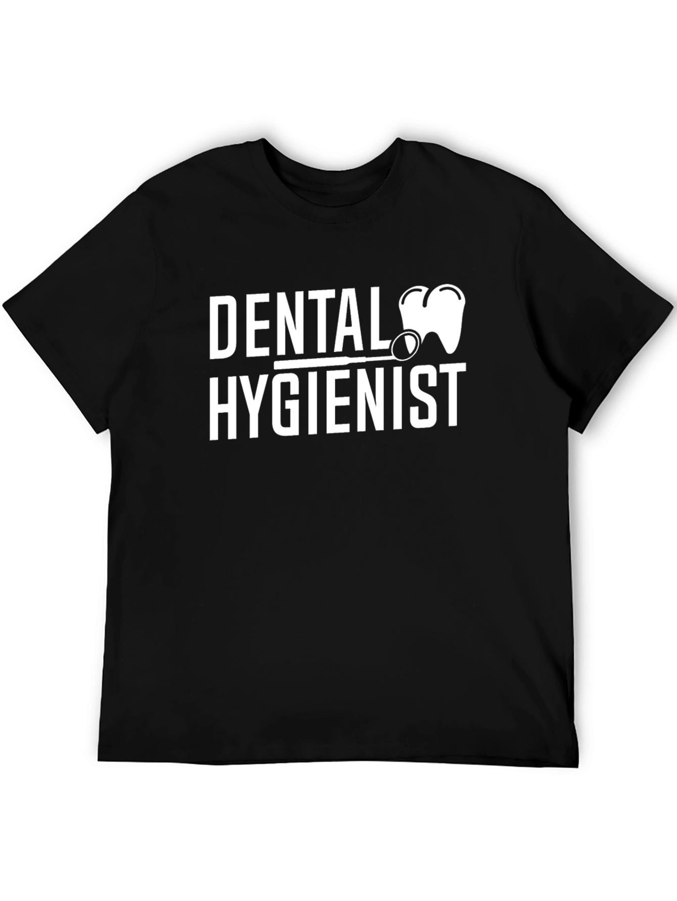Dental Hygienist Graphic T-Shirt - Black Cotton Tee
