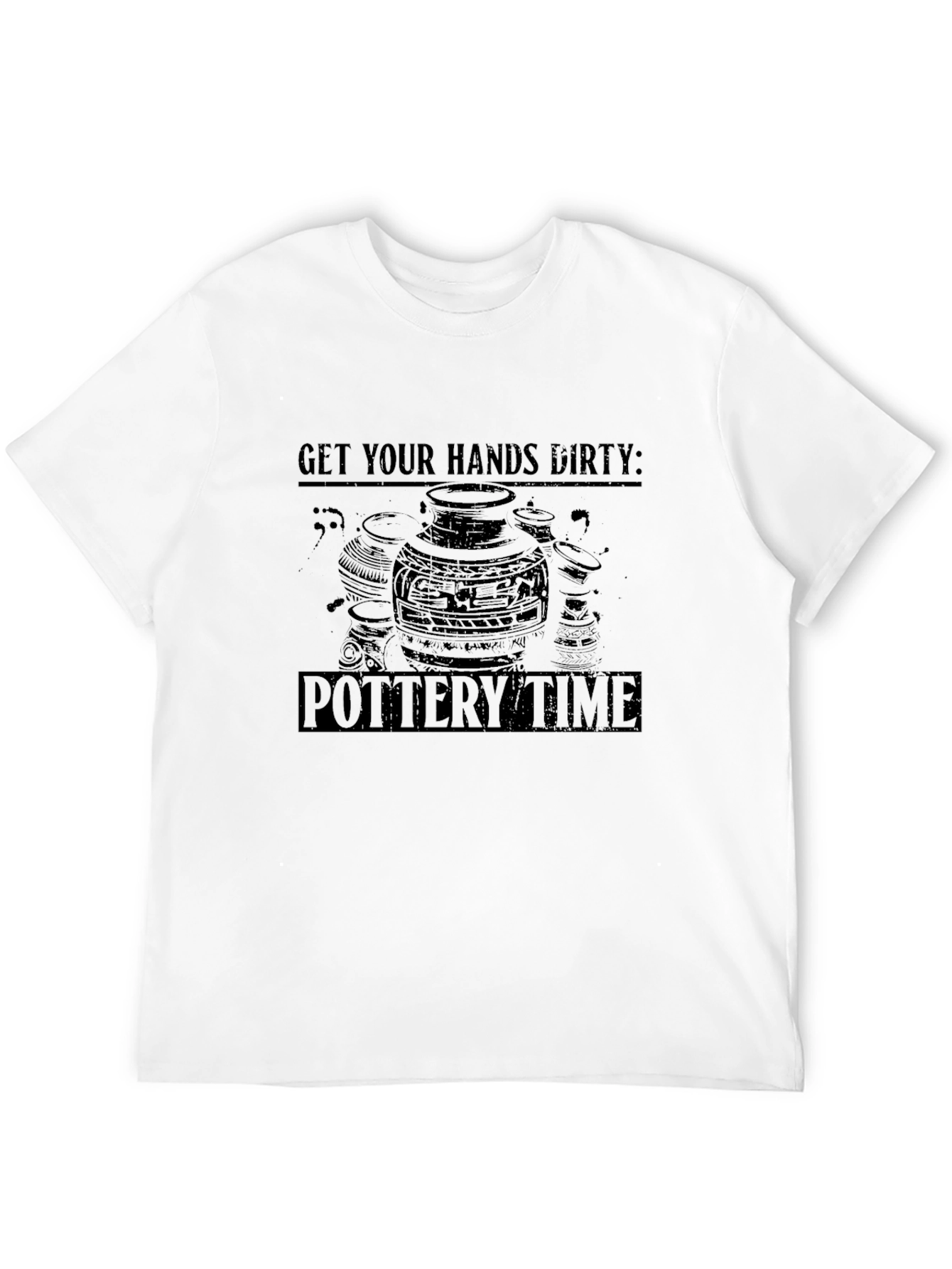 Pottery Time Graphic Tee - Get Your Hands Dirty!
