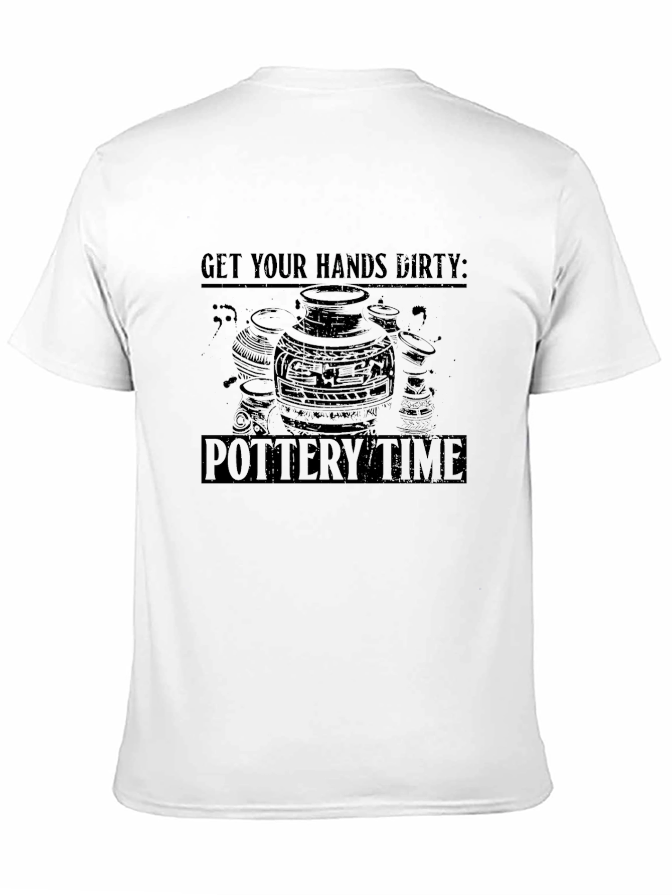 Pottery Time Graphic Tee - Get Your Hands Dirty!